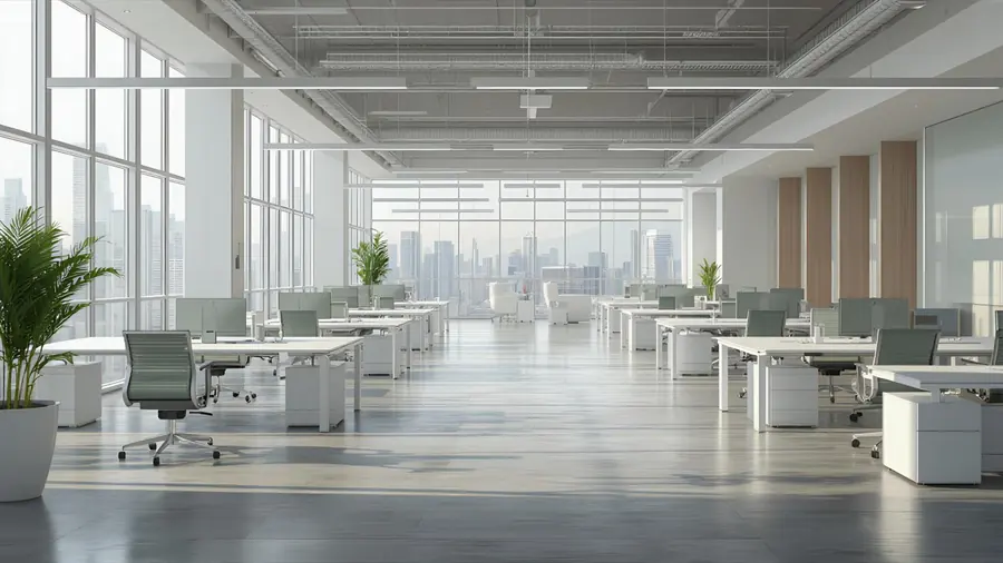 Class A office interior space, South Florida commercial tenant rep