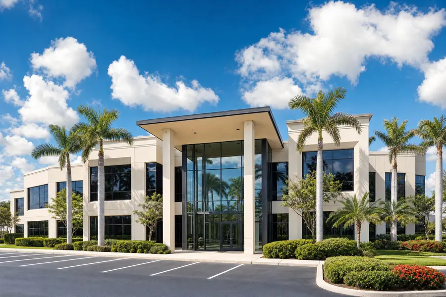 Two-story professional office building in South Florida