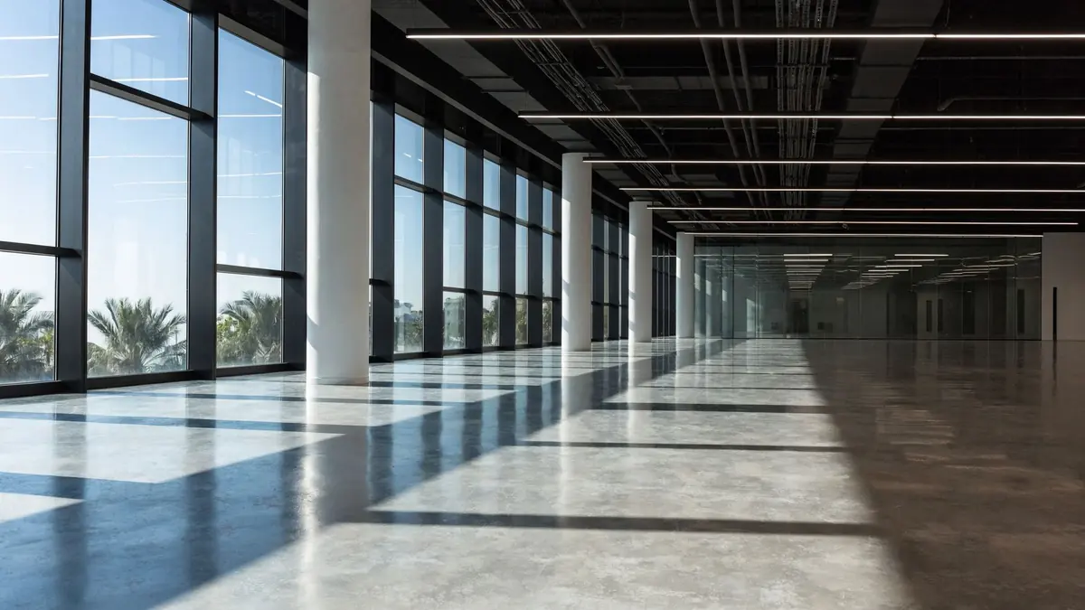 Vacant office interior, South Florida